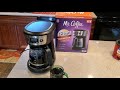 detailed review mr. coffee 12 cup programmable strong brew selector maker unboxing bvmc mmx23