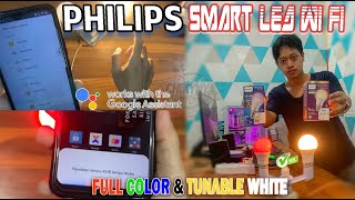 PHILIPS SMART LED Wi-Fi LAMPU PINTAR FULL COLOR & TUNABLE COLOR