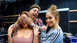 SURPRISING CATHERINE WITH HER FAVORITE PERSON IN THE WORLD!!! **JENNIFER LOPEZ**