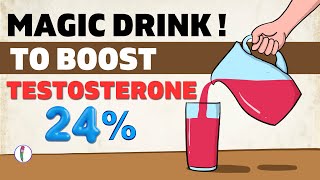 One Glass Daily can Boost Testosterone 24% | Increase Testosterone Naturally | Testosterone Booster