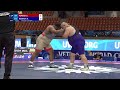 Round 3 FS - 130 kg: G. PORTER (USA) v. M. MARKOV (BUL)