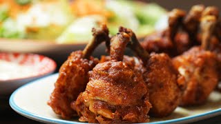 This Chicken Lollipop Hack Makes Wings Juicier And Easier To Eat
