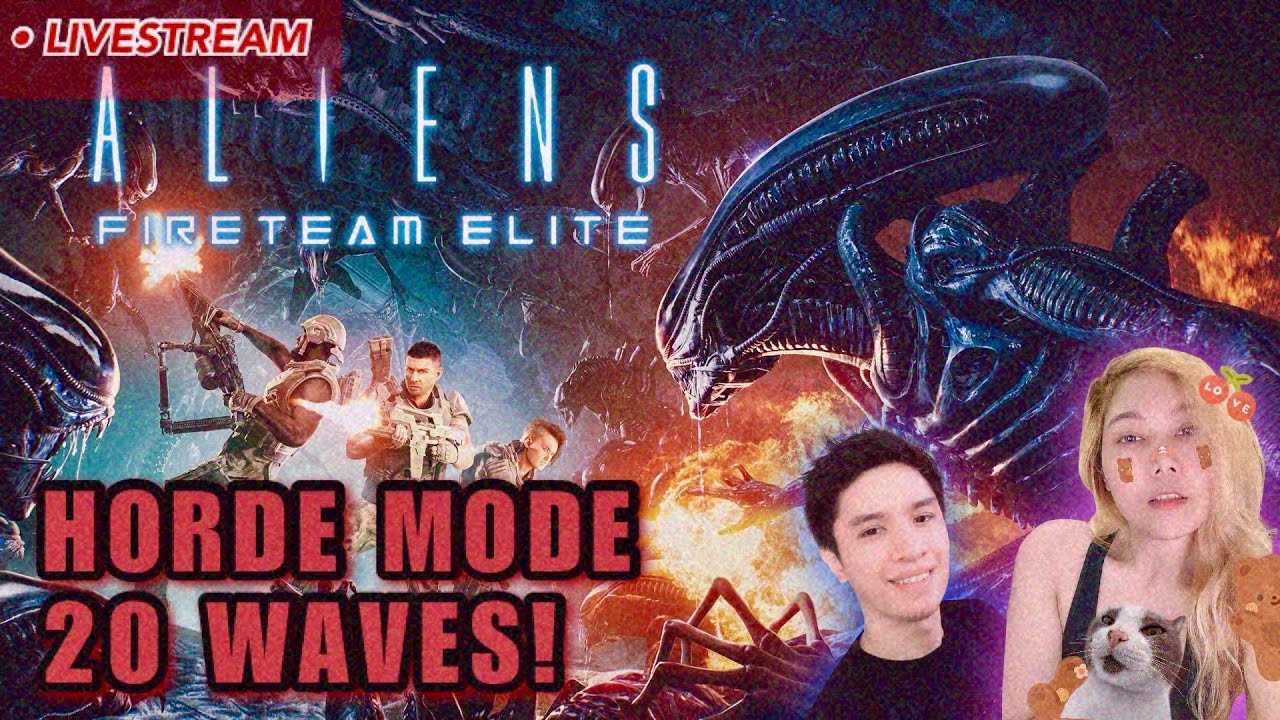 Aliens Fireteam Elite HORDE MODE DUO PLAY TRY 20 WAVES! เอเลี่ยนแมงฉาบ ...