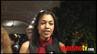 Kali Hawk (Couples Retreat) interview at QVC Red Carpet Style Party March 5, 2010