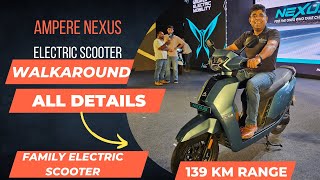 Launch @AmpereElectricVehicles Nexus | Price Rs. 1.09 Lakhs | Full Details | Walkaround