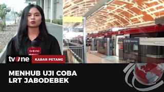 Uji Coba LRT Jabodebek Resmi Dimulai, Kapasitas 500.000 Penumpang Dalam 6 Gerbong | Kabar Petang