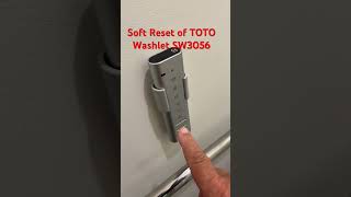 How to soft reset a TOTO Sw3056