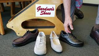 Gardner's Shoes of Richmond - Our SAS Comfort Footwear Offerings