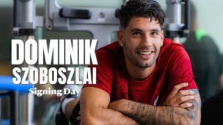 SIGNING DAY: Szoboszlai's Liverpool arrival! | Behind-the-scenes VLOG