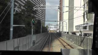 JR桜島線(ゆめ咲線) JR west Sakurajima(Yumesaki) Line 103系 Series 103桜島→西九条 from Sakurajima to Nishi-kujo