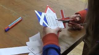 How to make the Union Flag from the English, Irish and Scottish flags