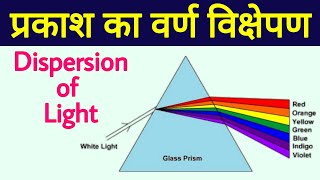 प्रकाश का वर्ण विक्षेपण किसे कहते हैं | Dispersion of light | prakash ka varn vikshepan | Surendra