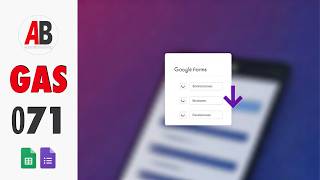 Enable Multiple Dependent Dropdown in Google Forms:GAS071