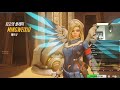 ptr서버 상향 메르시 혼자 궁으로 뚫네ㅋㅋ 힐러맞냐 2랭커의 플레이 영상 overwatch 솜브라장인 삐라