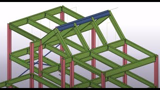 Create construction lines in Tekla Structures