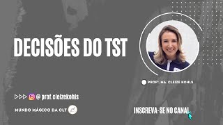 📍Decisões do TST: Competência Territorial