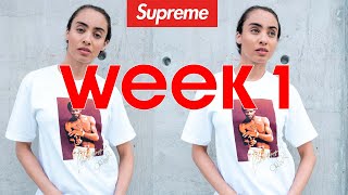 SUPREME WEEK 1 SS22 UNBOXING!