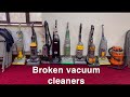 Broken domestic vacuum cleaners in a commercial environment  - overview & repair!