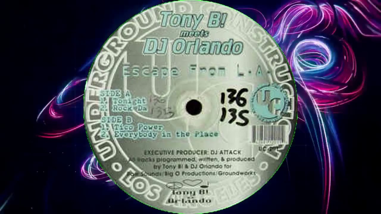 Tony B! & Dj Orlando - Tonight - YouTube