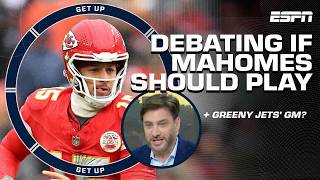 Dan Orlovsky is ALL IN on Patrick Mahomes PLAYING THROUGH INJURY 👀 + Greeny to be Jets' GM? | Get Up