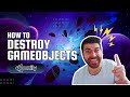 How To DESTROY OBJECTS On Collision In Unity