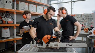 Only At Your STIHL Dealer – Service and Advice Ad