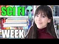 NEW FAVORITE BOOK + ONLY READING SCI-FI || One Week, One Shelf Reading Challenge Vlog