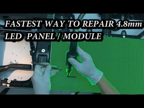 Fastest Way To Repair Led Panel Module 4 8 Mm Youtube