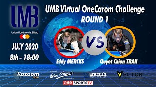 UMB OneCarom - Eddy MERCKS VS Quyet Chien TRAN [GROUP B]