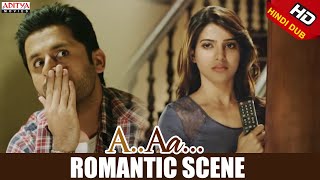 A Aa Scenes || Nithiin Samantha Romantic Scene | Nithiin, Samantha | A Aa (Hindi Dubbed Movie)