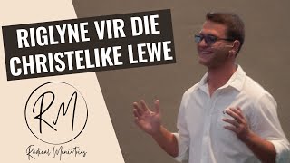 Radical Diens - 22 Jan 2023 - Riglyne vir die Christelike lewe