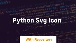 python svg icon
