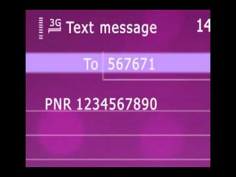 How can I get PNR status by SMS?