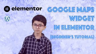 HOW TO USE GOOGLE MAP WIDGET IN ELEMENTOR #elementor #elementortutorials #wordpresstutorials
