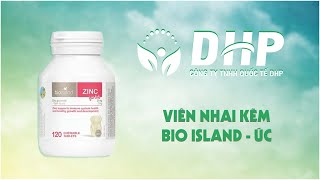 REVIEW viên nhai kẽm BIO ISLAND ZINC FOR KIDS của ÚC