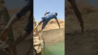 خفن ترین حرکت جهان در دریاچه رکورد دار گینس Guinness World Record holder. Lake.Parkour.For funny.Hot