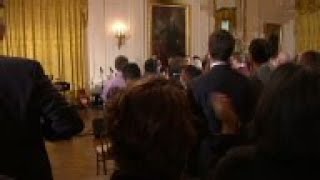 Cast of Broadway hit 'Hamilton' performs at the White House