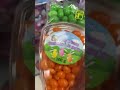 Jelly beans candy only orange color #shorts #jellybean #candy