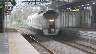 回9580M 651系 K103編成 日立駅通過