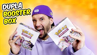 ABRIMOS 2 BOOSTER BOX e OLHA NO QUE DEU Rixa Rebelde | CAÇADORES POKEMON CARTAS TCG