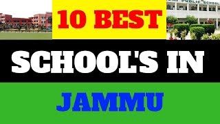 Top 10 Best Schools in Jammu