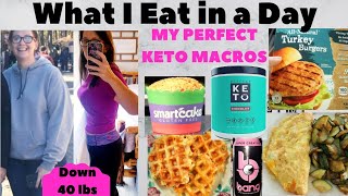 Perfect Keto Macros💛What I Eat In A Day