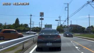 県道を走る：埼玉県道４６号 加須北川辺線［2015年5月］