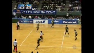 東レアローズ　#5笠原紀久　勇退