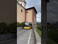 🇨🇭 the smallest passage for a post bus is in caron switzerland 🚌 ericamanole swissmonamour