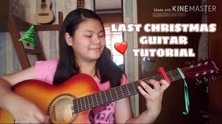 Last Christmas ( Guitar Tutorial||Easy Chords/Strumming)