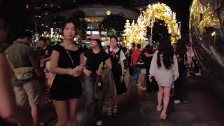 4K Street Walking Tour in Singapore - Christmas Festival 🎄