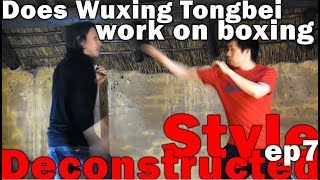 Style Deconstructed ep7 Does Wuxing Tongbei work on boxing