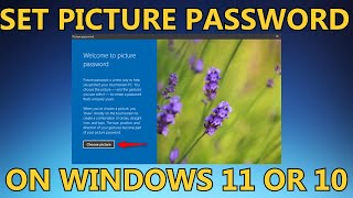 How to Set Picture Password in Windows 11/10 [2023]