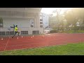 long jump助跑 初階（角錐間格跑）